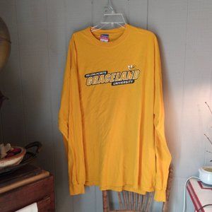 Graceland University Yellow Jackets Long Sleeve Cotton T Shirt XXL  Champion